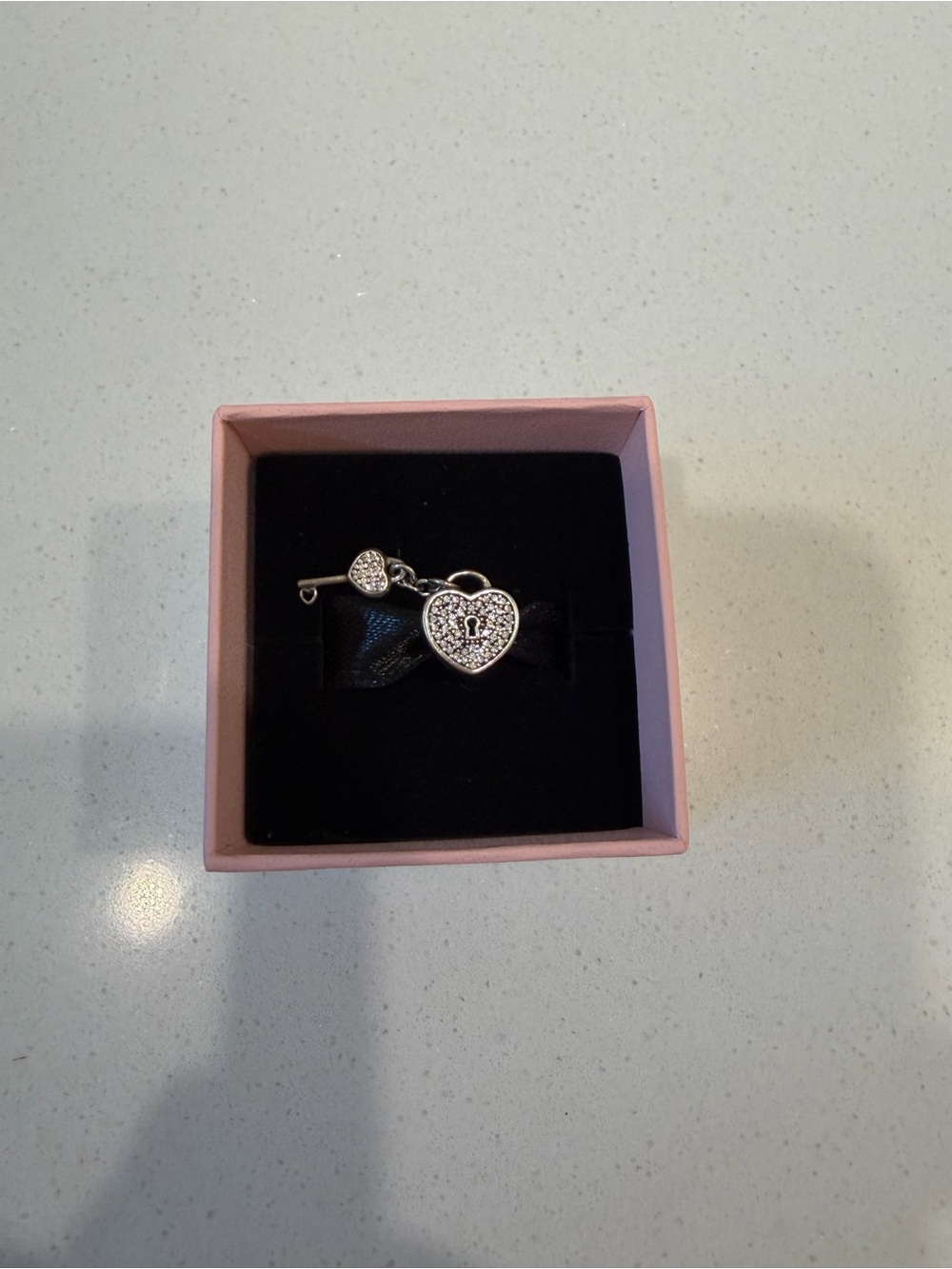 Pandora Lock of Love Charm